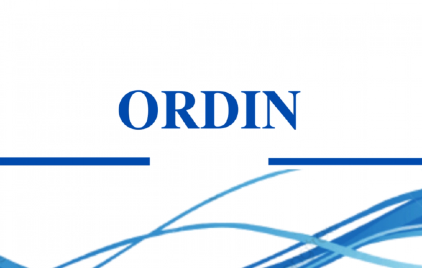 Ordinul cu privire la organizarea ...
